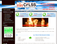 Tablet Screenshot of californiafirelife.com